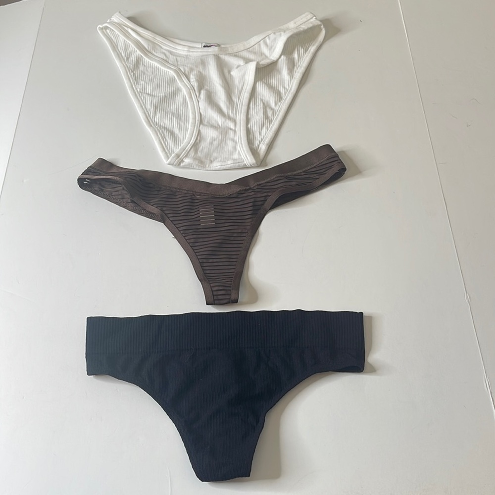 Aerie Assortment of Panties - 3 Pairs. Size Small
